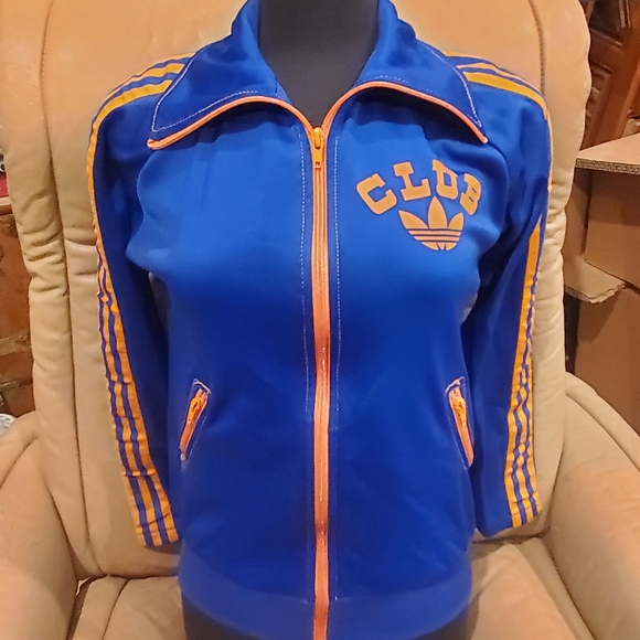 Adidas Vintage Club Track Jacket - Picture 2 of 3